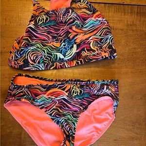 Athleta Multicolor Kids Swim Bikini